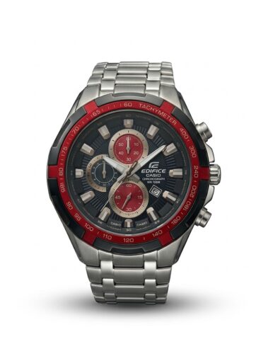 Reloj Casio Edifice Sport Red – Elegancia Acerada y Estilo de Alta Velocidad
